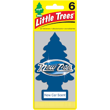 The febreze vent clips received an amazon rating of 4.5 out of 5 stars with 254 customer reviews, which is 0.3 stars higher than the amazon average for the car air fresheners we reviewed. Little Trees Air Freshener New Car Scent Fragrance 6 Pack Walmart Com Walmart Com