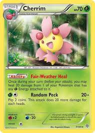 Before you enter into a scenerio where you have finally gone through cherubi evolution have a look at the detail regarding it which is. Cherrim Pls 7 Plasma Storm 7 Card Tcg One