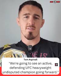 The Champ gearing up for battle ⚔️ Tom Aspinall is ready to defend his  heavyweight throne! #UFC321