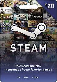 Add money to your steam wallet and enjoy all of your favorite pc, mac, and steamos games. Amazon Com Valve Steam Wallet Prepaid Card 20 Video Games