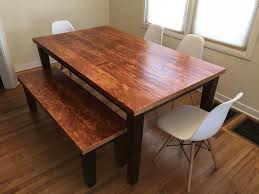 Custom made dining room tables & kitchen tables in addition to your choice of wood and stain, our tables can be made in a variety of sizes with your choice of edge profile and top shape. Custom Wood Dining Tables Sets Portland Oregon