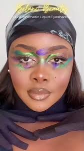 The extremely talented @mbalichristinam using our chromatic collection  eyeshadows😍😍 Our shadows are extremely pigmented, easy to apply and have  a duo chromatic finish. These are all available