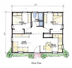 Ingenious Ideas House Design Under 500 Square Feet 12 Two Bedroom Sq Ft House Plans On Home 500 Sq Ft House House Plans Small House Floor Plans