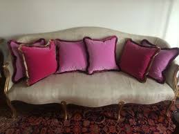 Cuscino grande rettangolare moderno in velluto in colore marrone terra d'ombra. Foto Cuscini In Velluto Con Marabou Di G7 Arredamento 656515 Habitissimo