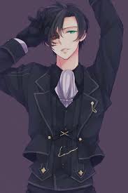 Is it okay to have a crush on an anime character? Pin By Blake Nightway On Angles Demons Anime Male Oc S Anime Black Hair Hot Anime Guys Black Hair Green Eyes