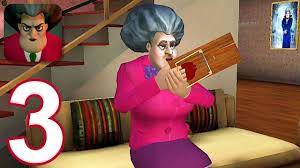 Scary Teacher 3d Game Play 1 By Pakistani Gamer Noman Hussain Teacher Games Games To Play Scary