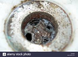 clogged drain high resolution stock