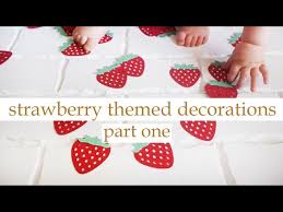 Pp0699 cocktails strawberry mojito plate sign home bar store restaurant decor. Strawberry Themed First Birthday Diy On Silhouette Cameo Part One Youtube