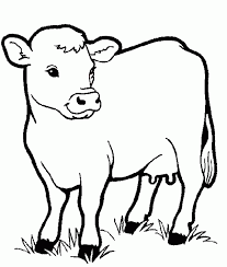 The spruce / wenjia tang take a break and have some fun with this collection of free, printable co. Coloring Pages Cow Animals Coloring Pages For Kids Printable Coloring Library
