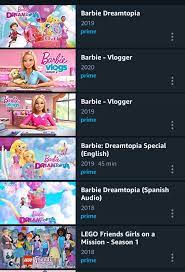 Cinemavala (2021) hindi dubbed (amazon prime). All Of The Barbie Movies On Amazon Prime Video Best Movies Right Now
