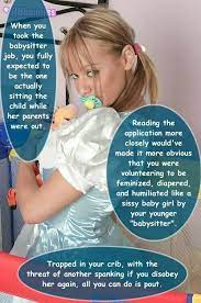 Sissy diaper captions baby : Diapaersissy Hashtag On Twitter