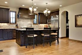 kitchen wall colors with dark cabinets