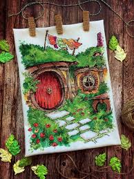 Daily deals · under $10 · >80% items are new · top brands Bag End Watercolor The Hobbit And The Lord Of The Rings Cross Stitch Pattern Tolkein Cross Stitch Sewing Needlecraft Dekorasyonu Net