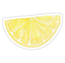 Lemon Slice Sticker By Zoe Calyer Hydroflask Stickers Summer Sticker Red Bubble Stickers