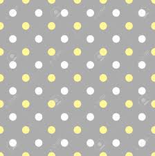 Find and save images from the grey and yellow collection by hi (ilikemycattoomuch) on we heart it, your everyday app to get lost in what you love. White And Yellow Polka Dots On Grey Background Stock Photo Picture And Royalty Free Image Image 50945723