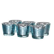 Product titleturquoise blue silver antique mercury finish glass t. V More Romantic Thick Wall Mercury Glass Candle Holder Votive Candle Holder Tealight Holder 2 55 Inch Tall Set Of 6 For Home Decor Wedding Party Celebration Light Blue Buy Online In Bahamas At Bahamas Desertcart Com