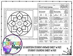 Organelles included are the nucleus, endoplasmic reticulum, chloroplast, cell membrane, lysosome, cell wall, subjects: Punnett Squares Color By Number Science Color By Number Tpt
