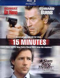 15 Minutes [Blu-ray] : Robert De Niro, Edward Burns, Kelsey Grammer, Avery  Brooks, Melina Kanakaredes, John Herzfeld: Movies & TV