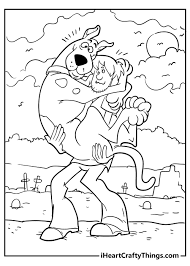 Scooby doo coloring pages 124. Scooby Doo Coloring Pages Updated 2021