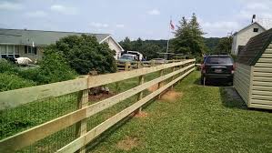 This is how we construct our rustic #splitrail fences! Wood Rail Fencing Snyders Custom Fencing