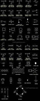 Autocad Electrical Blocks With Diagram Lighting Power Symbols Power Symbol Electrical Symbols Electrical Engineering