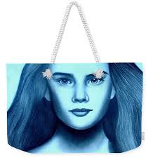 Young Brooke Shields Weekender Tote Bag