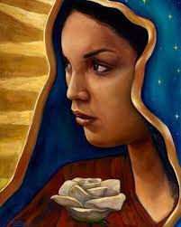 Religions Of The World Flor De Nuestra Reina By Rick Ortega Jesus Prints Spiritual Art Mexican Art