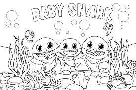 Vamos te mostrar vários desenhos de baby shark para colorir. Enedino Silva Desenhos Para Colorir Baby Shark