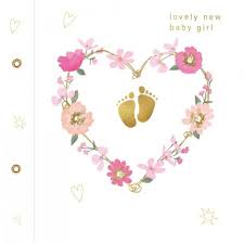 Čestitka za rođenje devojčice LOVELY GIRL - | Knjižare Vulkan