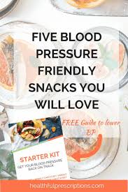 Five Blood Pressure Friendly Snacks You Will Love Healthy