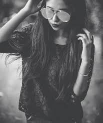 Black And White Profile Pictures For Girls Dpz Asma Mujeer Black And White Girl Profile Picture For Girls Black N White