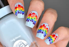 June is pride month, and there are many methods to show off your personality such as pride acrylic nails. Nails Rainbows For Pride Manimonday Cosmetic Proof Vancouver Beauty Nail Art And Lifestyle Blog