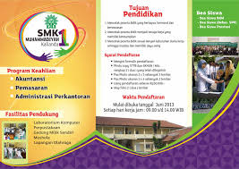 Download Desain Brosur Penerimaan Siswa Baru Cdr Fasrrank