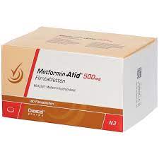 Metformin Atid® 500 mg 180 St mit dem E-Rezept kaufen - SHOP APOTHEKE