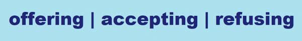 Materi accepting and declining invitation, beserta dialog dan soal latihannya dalam bahasa inggris. Offering Accepting And Refusing In English English Language Blog