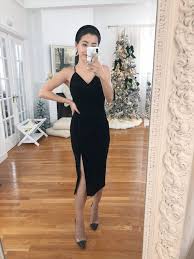 Budget Friendly Petite Holiday Party Outfits Velvet Dresses Outfit Red Long Sleeve Dress Holiday Party Outfit