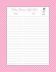 Print as many copies as you need. List Of Baby Shower Gifts Cheap Online