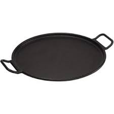 Lodge Pre Seasoned 14 Inch Cast Iron Baking Pan With Loop Handles P14p3 Walmart Com Cast Iron Pizza Pan Cast Iron Pizza Pan Pizza
