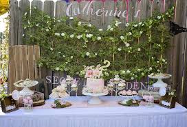 The Secret Garden Birthday Party Ideas Photo 1 Of 18 Garden Party Birthday Garden Birthday Garden Theme Birthday