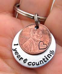 After being together for a year, you've got a good idea of what kind of. Mens Personalized Anniversary Gift Personalized Keychain Etsy Mens Anniversary Gifts 1st Anniversary Gifts Year Anniversary Gifts