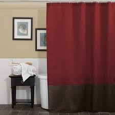 Home Red Shower Curtains Shower Curtains Walmart Fabric Shower Curtains