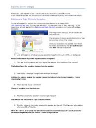 Learn about position, velocity, and acceleration graphs. Balloon And Travoltage Answers Pdf Electric Charge Electrostatics