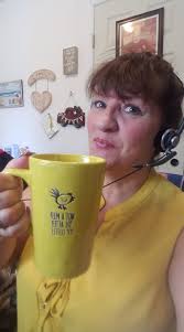 I'm working from home, loving life with my coffee of course!