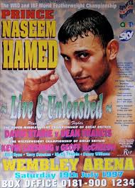 VINTAGE RARE PRINCE NASEEM HAMED VS BARRERA MGM MADISON SQUARE BOXING T  SHIRT L $12.99