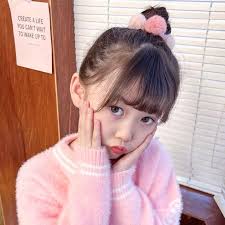 2024 Winter niedlichen Pompon Haar gummi für Kinder rosa Plüsch Ball Haar  bänder Mädchen elastischen Haar Seil Scrunchie Baby Haar bänder Kopfschmuck 