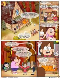 Gravity Falls - Experience their journey through desire in this sex parody comic