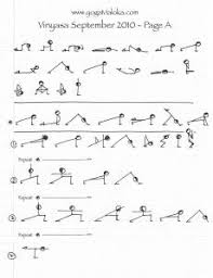 Vinyasa Sequence September Building Lower Body Flexibility And Upper Body Strength 1 Of 2 Images Vinyasa Yoga Sequence Bikram Yoga Yoga Sequences
