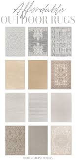Shop the biggest selection of outdoor rugs rugs at the best prices from at home. Affordable Outdoor Rugs Micheala Diane Designs