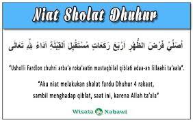 Ibadah shalat ini hukumnya wajib bagi setiap musim, sehingga hendaknya setiap muslim mengetahui dan hafal lafadz niat sholat wajib ini. Bacaan Niat Sholat Dan Tata Cara Sholat Wajib Lengkap
