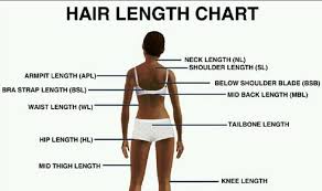 From straight to curly hair, it works well with all hair. Natural Hair Length Check Hair Chart Coils And Glory